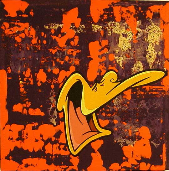 "Untitled" (Daffy's bill)